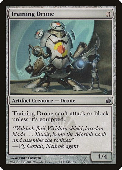 2011 Magic: The Gathering: Mirrodin Besieged (MBS) - Training Drone (#142, Common) (, Near Mint)