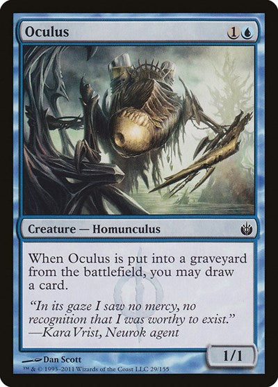 2011 Magic: The Gathering: Mirrodin Besieged (MBS) - Oculus (#29, Common) (, Near Mint)