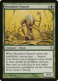 2011 Magic: The Gathering: New Phyrexia (NPH) - Brutalizer Exarch (#105, Uncommon) (, Near Mint)