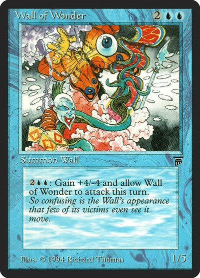 1994 Magic: The Gathering: Legends (LEG) - Wall of Wonder (#85, Uncommon) (, Near Mint)