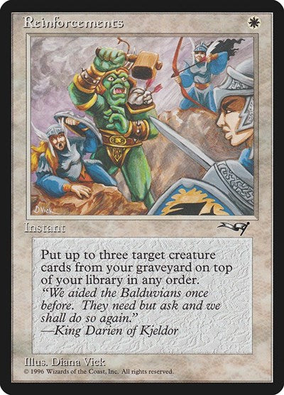 1996 Magic: The Gathering: Alliances (ALL) - Reinforcements Orc (#12a, Common) (, Lightly Played)