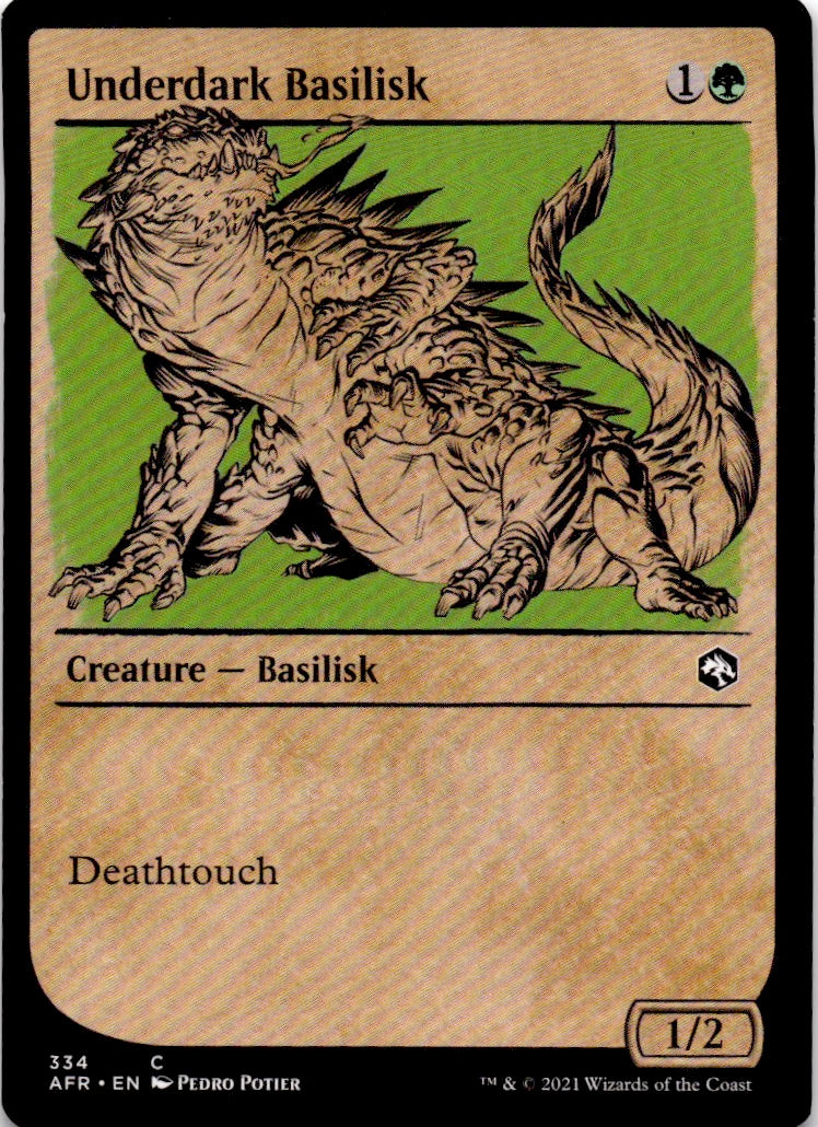 Underdark Basilisk (Showcase)