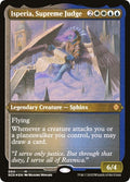 2022 Magic: The Gathering: Starter Commander Decks (SCD) - Isperia Supreme Judge Foil Etched (#4, Mythic Rare) (Foil, Near Mint)