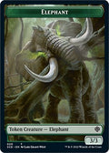 2022 Magic: The Gathering: Starter Commander Decks (SCD) - Elephant Thopter Double Sided Token (#20 // 24, T) (, Near Mint)