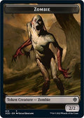 2022 Magic: The Gathering: Starter Commander Decks (SCD) - Zombie Zombie Knight Double Sided Token (#13 // 15, T) (, Near Mint)