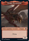 2022 Magic: The Gathering: Starter Commander Decks (SCD) - Karox Bladewing Double Sided Token (#17, T) (, Near Mint)