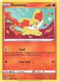 2022 Pokemon: SWSH12: Silver Tempest (SWSH12) - Fennekin (#025/195, Common) (, Near Mint)