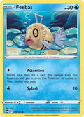 2022 Pokemon: SWSH12: Silver Tempest (SWSH12) - Feebas (#039/195, Common) (, Near Mint)