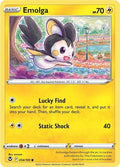 2022 Pokemon: SWSH12: Silver Tempest (SWSH12) - Emolga (#054/195, Common) (, Near Mint)