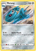 2022 Pokemon: SWSH12: Silver Tempest (SWSH12) - Metang (#118/195, Uncommon) (, Near Mint)