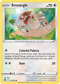 2022 Pokemon: SWSH12: Silver Tempest (SWSH12) - Smeargle (#137/195, Common) (, Near Mint)