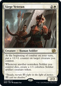 2022 Magic: The Gathering: The Brothers' War (BRO) - Siege Veteran (#25, Rare) (, Near Mint)