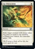 2022 Magic: The Gathering: The Brothers' War (BRO) - Lay Down Arms (#11, Uncommon) (, Lightly Played)