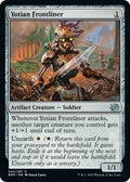 2022 Magic: The Gathering: The Brothers' War (BRO) - Yotian Frontliner (#42, Uncommon) (, Lightly Played)