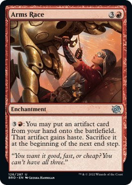 2022 Magic: The Gathering: The Brothers' War (BRO) - Arms Race (#126, Uncommon) (, Near Mint)