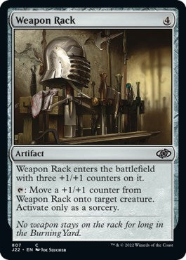 2022 Magic: The Gathering: Jumpstart 2022 (J22) - Weapon Rack (#807, Common) (, Near Mint)