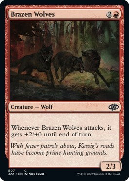 2022 Magic: The Gathering: Jumpstart 2022 (J22) - Brazen Wolves (#507, Common) (, Near Mint)