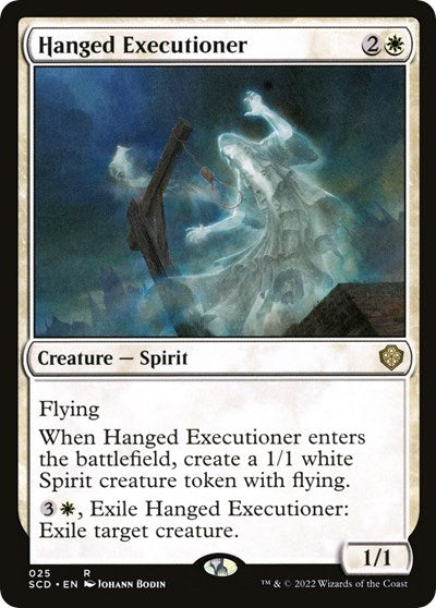 2022 Magic: The Gathering: Starter Commander Decks (SCD) - Hanged Executioner (#25, Rare) (, Near Mint)