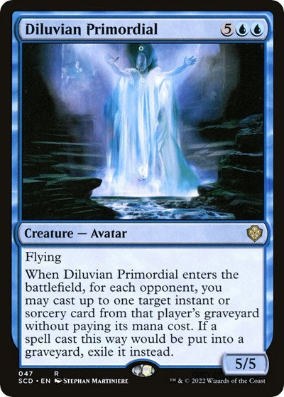 2022 Magic: The Gathering: Starter Commander Decks (SCD) - Diluvian Primordial (#47, Rare) (, Near Mint)