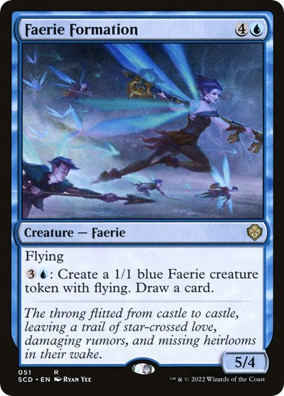 2022 Magic: The Gathering: Starter Commander Decks (SCD) - Faerie Formation (#51, Rare) (, Near Mint)