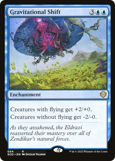 2022 Magic: The Gathering: Starter Commander Decks (SCD) - Gravitational Shift (#54, Rare) (, Near Mint)