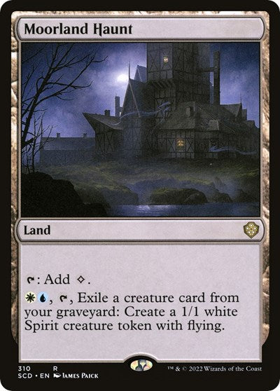 2022 Magic: The Gathering: Starter Commander Decks (SCD) - Moorland Haunt (#310, Rare) (, Near Mint)