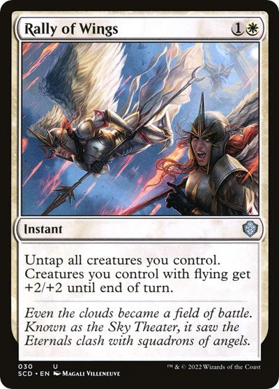 2022 Magic: The Gathering: Starter Commander Decks (SCD) - Rally of Wings (#30, Uncommon) (, Near Mint)