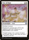 2022 Magic: The Gathering: Starter Commander Decks (SCD) - Vow of Duty (#40, Uncommon) (, Near Mint)