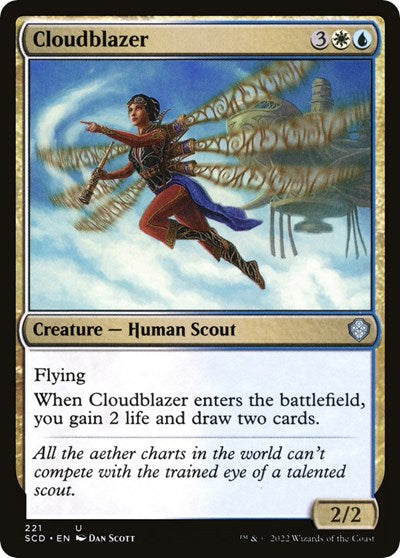 2022 Magic: The Gathering: Starter Commander Decks (SCD) - Cloudblazer (#221, Uncommon) (, Near Mint)