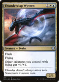 2022 Magic: The Gathering: Starter Commander Decks (SCD) - Thunderclap Wyvern (#251, Uncommon) (, Near Mint)