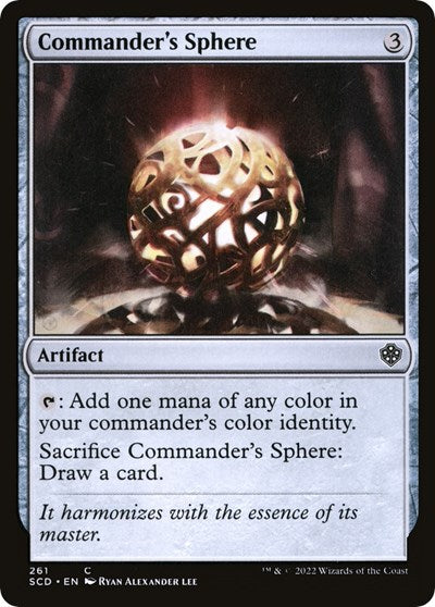 2022 Magic: The Gathering: Starter Commander Decks (SCD) - Commanders Sphere (#261, Common) (, Near Mint)
