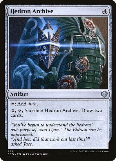 2022 Magic: The Gathering: Starter Commander Decks (SCD) - Hedron Archive (#266, Uncommon) (, Near Mint)