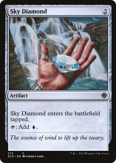 2022 Magic: The Gathering: Starter Commander Decks (SCD) - Sky Diamond (#273, Common) (, Near Mint)