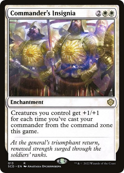2022 Magic: The Gathering: Starter Commander Decks (SCD) - Commanders Insignia (#13, Rare) (, Near Mint)