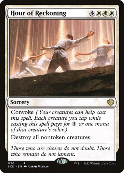 2022 Magic: The Gathering: Starter Commander Decks (SCD) - Hour of Reckoning (#26, Rare) (, Near Mint)