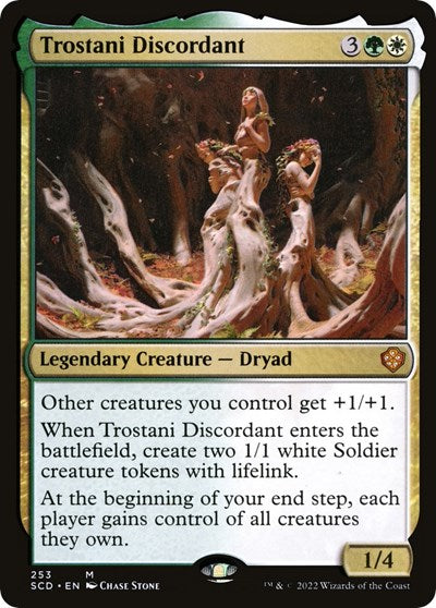 2022 Magic: The Gathering: Starter Commander Decks (SCD) - Trostani Discordant (#253, Mythic Rare) (, Near Mint)