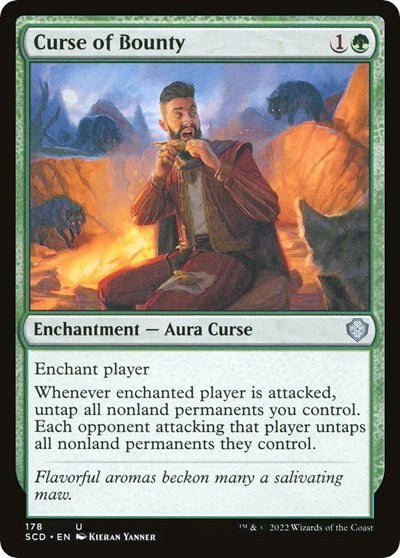 2022 Magic: The Gathering: Starter Commander Decks (SCD) - Curse of Bounty (#178, Uncommon) (, Near Mint)