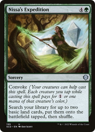 2022 Magic: The Gathering: Starter Commander Decks (SCD) - Nissas Expedition (#199, Uncommon) (, Near Mint)