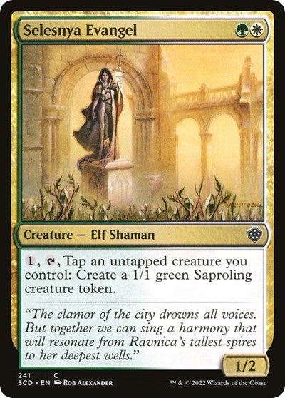 2022 Magic: The Gathering: Starter Commander Decks (SCD) - Selesnya Evangel (#241, Common) (, Near Mint)