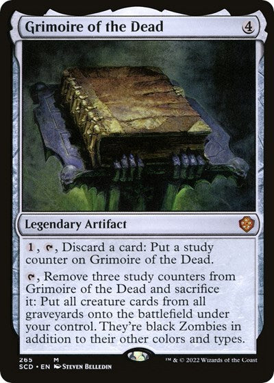 2022 Magic: The Gathering: Starter Commander Decks (SCD) - Grimoire of the Dead (#265, Mythic Rare) (, Near Mint)