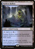 2022 Magic: The Gathering: Starter Commander Decks (SCD) - Sunken Hollow (#322, Rare) (, Near Mint)