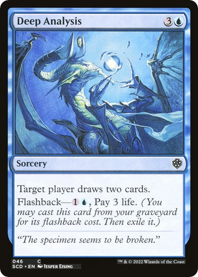 2022 Magic: The Gathering: Starter Commander Decks (SCD) - Deep Analysis (#46, Common) (, Near Mint)