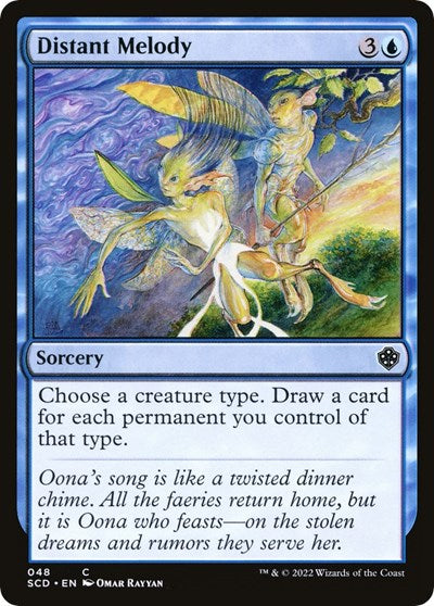 2022 Magic: The Gathering: Starter Commander Decks (SCD) - Distant Melody (#48, Common) (, Near Mint)