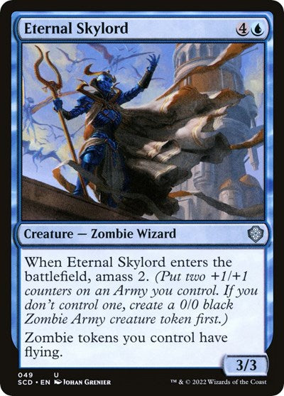 2022 Magic: The Gathering: Starter Commander Decks (SCD) - Eternal Skylord (#49, Uncommon) (, Near Mint)