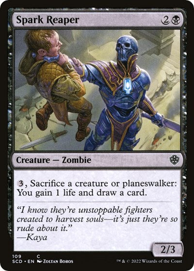 2022 Magic: The Gathering: Starter Commander Decks (SCD) - Spark Reaper (#109, Common) (, Near Mint)