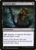 2022 Magic: The Gathering: Starter Commander Decks (SCD) - Vampiric Rites (#116, Uncommon) (, Near Mint)