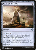 2022 Magic: The Gathering: Starter Commander Decks (SCD) - Unstable Obelisk (#286, Uncommon) (, Near Mint)