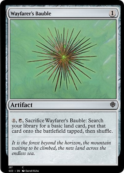 2022 Magic: The Gathering: Starter Commander Decks (SCD) - Wayfarers Bauble (#287, Common) (, Near Mint)