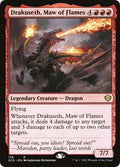 2022 Magic: The Gathering: Starter Commander Decks (SCD) - Drakuseth Maw of Flames (#138, Rare) (, Near Mint)