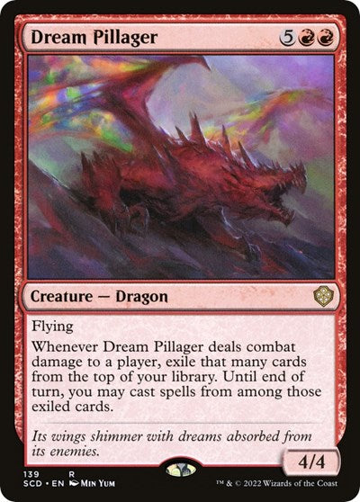 2022 Magic: The Gathering: Starter Commander Decks (SCD) - Dream Pillager (#139, Rare) (, Near Mint)